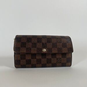 Louis Vuitton Sarah Wallet Damier Ebene